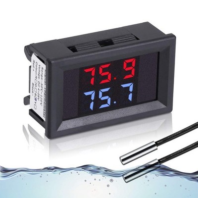 IS Icstation Digital Thermometer, Car Auto Temperature 48*29*22mm, Fahrenheit 