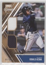 2017 Elite Extra Edition Dual Materials Holo Gold 80/99 Ronald Acuna Jr 06tg