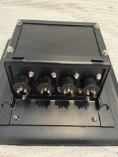 Vintage Atlas Sound FB4-XLRF in floor box for XLRs