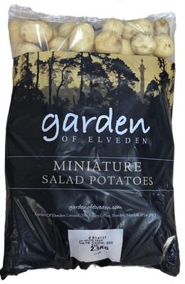 Garden of Elveden Miniatur Salatkartoffeln, frische Babykartoffeln, 2,5 kg