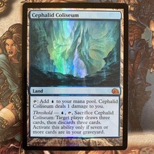 MTG Magic the Gathering Cephalid Coliseum 3/15 Foil English