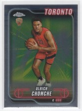 #191 2024-25 Topps Chrome BASE + Ulrich Chomche RC Raptors