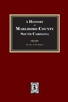 Rev. J. A. W. Thomas | A History Of Marlboro County, South Carolina | Buch