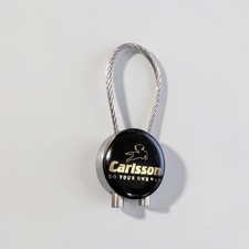 Carlsson Car Emblem Set With Chrome Badge Genuine Key Ring