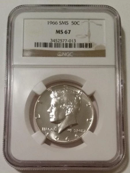 MS 67 Graded 1966 Kennedy US Half Dollars (1964-Now) for sale | eBay