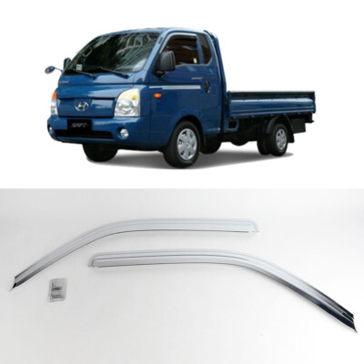 Chrome Window Visor Deflectors Sun Rain Guards for Hyundai Porter  H100 2004+