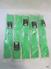 5 Qty 17" 8Ten C-BLD-0176 LawnRazor Mulching Blades 48" Deck John Deere