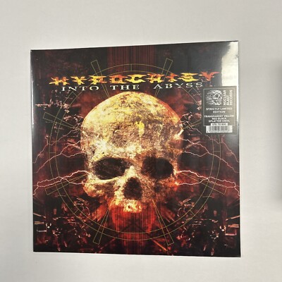 Hypocrisy Into The Abyss Record Transparent Yellow Red Black Splatter Vinyl