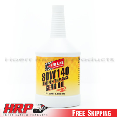 Red Line 58104 80W140 GL-5 Gear Oil, 1 Quart | eBay