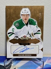 2016-17 Fleer SHOWCASE JULIUS HONKA #179 HOT PROSPECTS ROOKIE AUTO 345/499