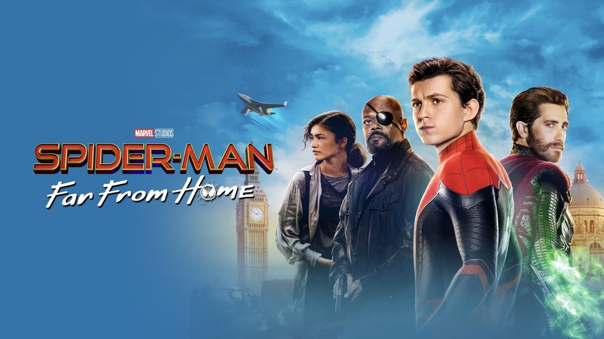 2019 Spiderman Far From Home Movie Poster 11X17 Mysterio MJ Tom