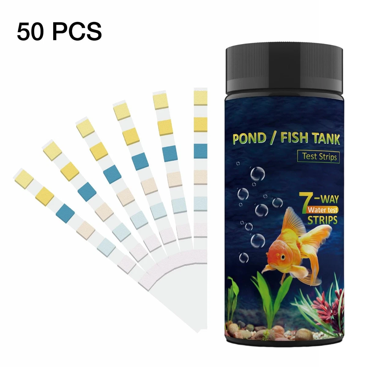 Water test kit top for fish tank