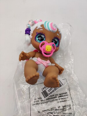 Kindi Kids Babyschwester-Puppe Mni Mello Einhorn, Puppe mit Spielzeugschnuller