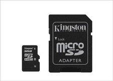 Kingston 32 GB Micro SDHC Card Class 10  SD Adapter Speed And Quality
