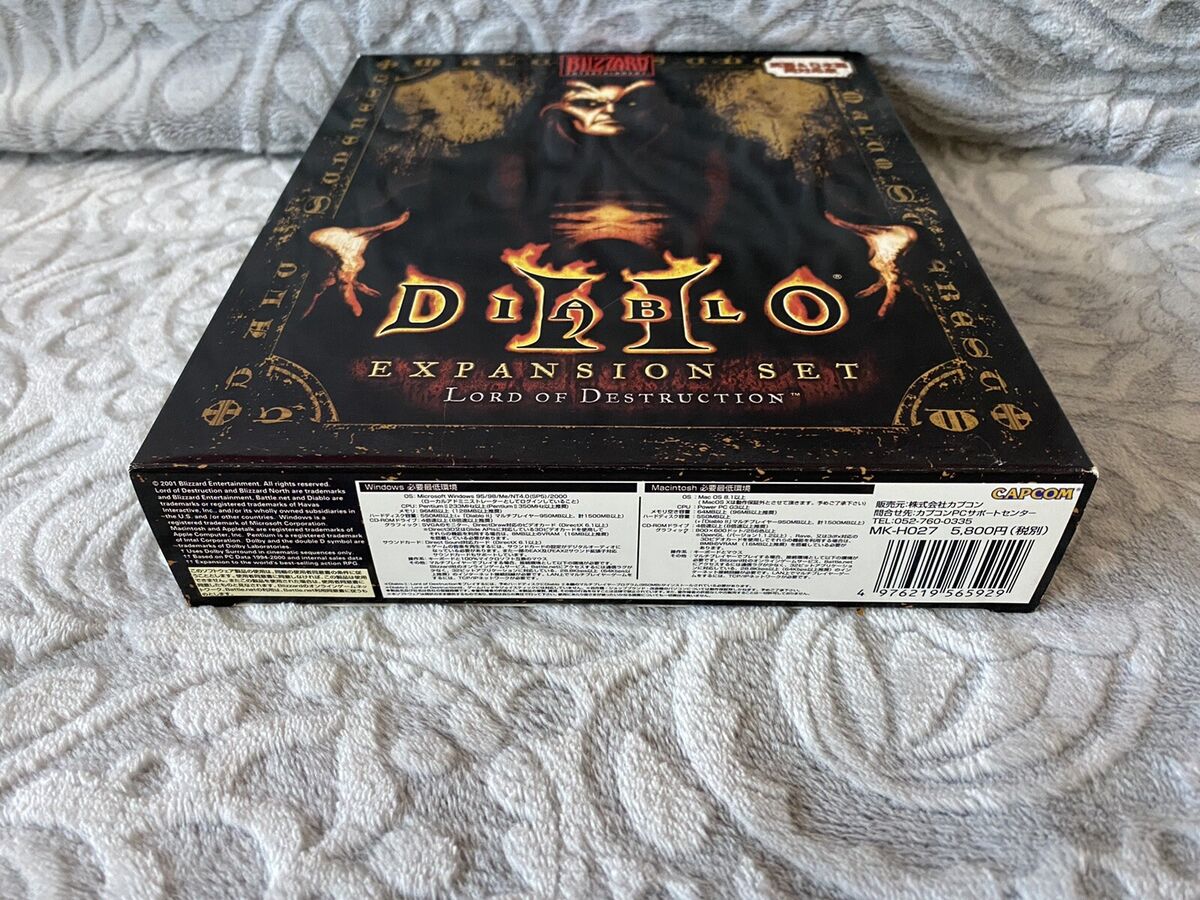 Diablo II: Lord Of Destruction - Japanese Big Box Edition PC Diablo II: Lord Of Destruction - Japanese Big Box Edition PC