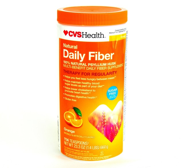 Natural Daily Fiber CVS Health 100 Psyllium Husk 114 TSP 29 Oz Exp 6/22