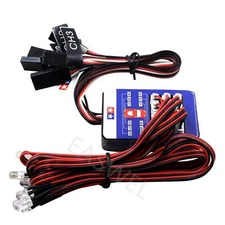 FEICHAO 12 LED Simulation Light Realistic Flash Smart System Kit for RC 1/10 Car