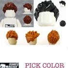 Lego Minifigure Hair Spiked Spiky Hawkeye Robin Hulk NEW
