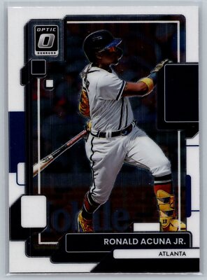 2022 Optic Baseball #128 Ronald Acuna Jr. Atlanta Braves