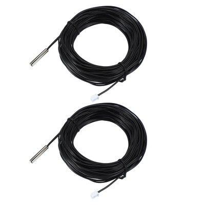 10K 394 Inch 3950 Copper Temperature Sensor Probe with Terminal
