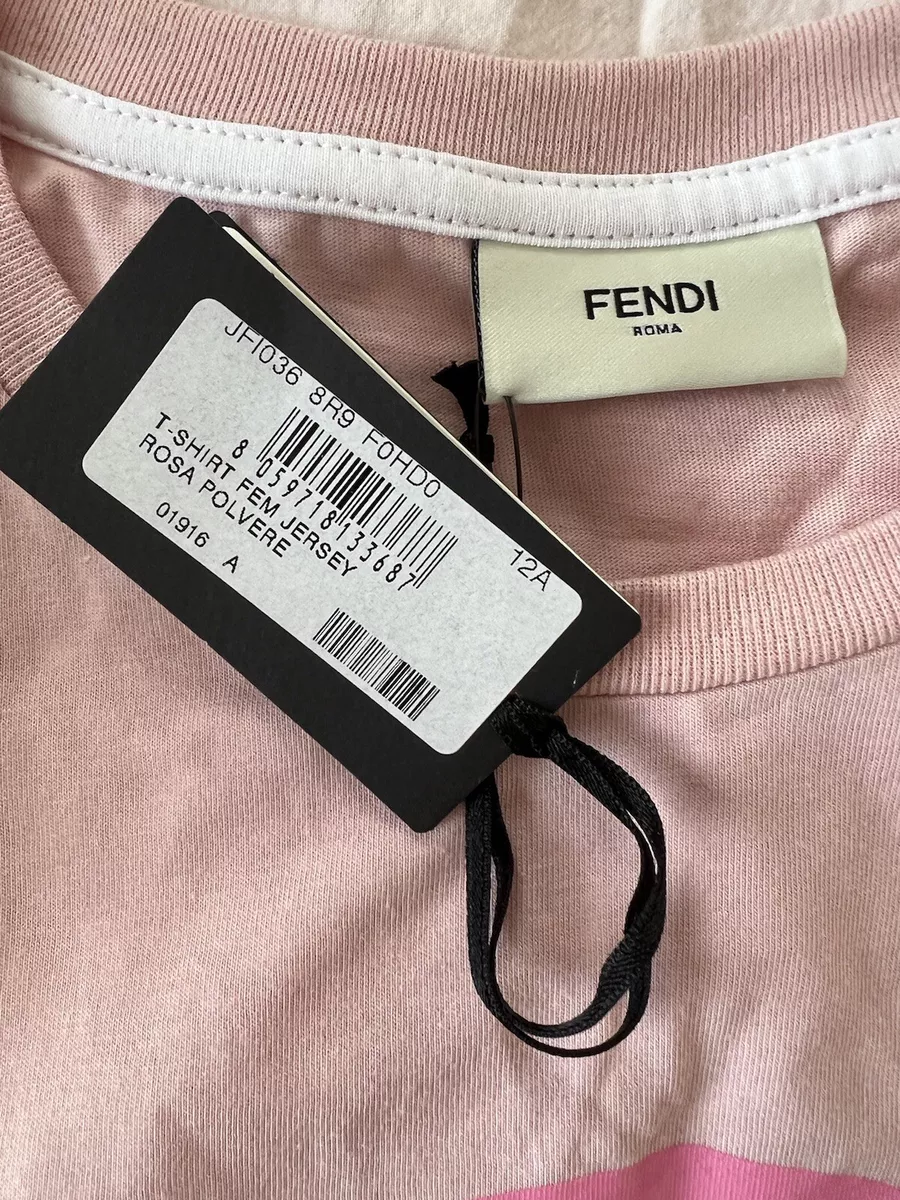 New $ 400. FENDI T-shirt Top . Size 12 Year. | eBay