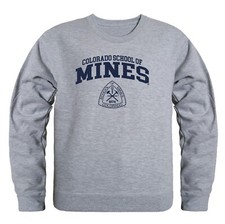 Colorado School of Mines Orediggers CSM Seal Crewneck Sweatshirt Sweater