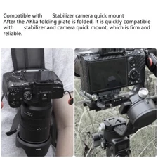 Aluminum L Bracket for Cameras Tripods with Quick Releases and Secure Mounting