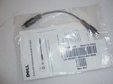New OEM Dell S-Video to RCA Yellow TV Output Cable Kit CN-0R0897 R0897