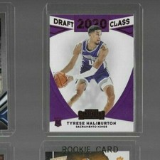 2020-21 Panini Contenders 2020 Draft Class Tyrese Haliburton Rookie Red Foil