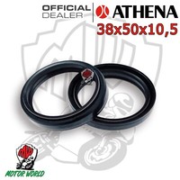 Athena Simmerring-Satz Gabel FüR Kawasaki KX 125 1980 1981 Schwarz