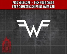 Weezer Emblem Decal for Car, Laptop, Tumbler ...