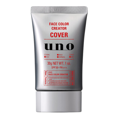 [SHISEIDO UNO] Face Color Creator COVER Herren BB Creme LSF30 PA 30g NEU