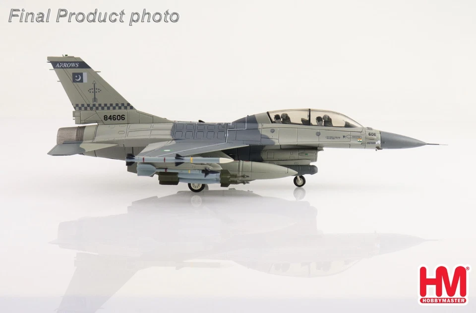 Hobby Master HA38015, F-16BM "Su-30 Killer" 84606, Pakistan Air Force, 2022 - Image 4 of 4