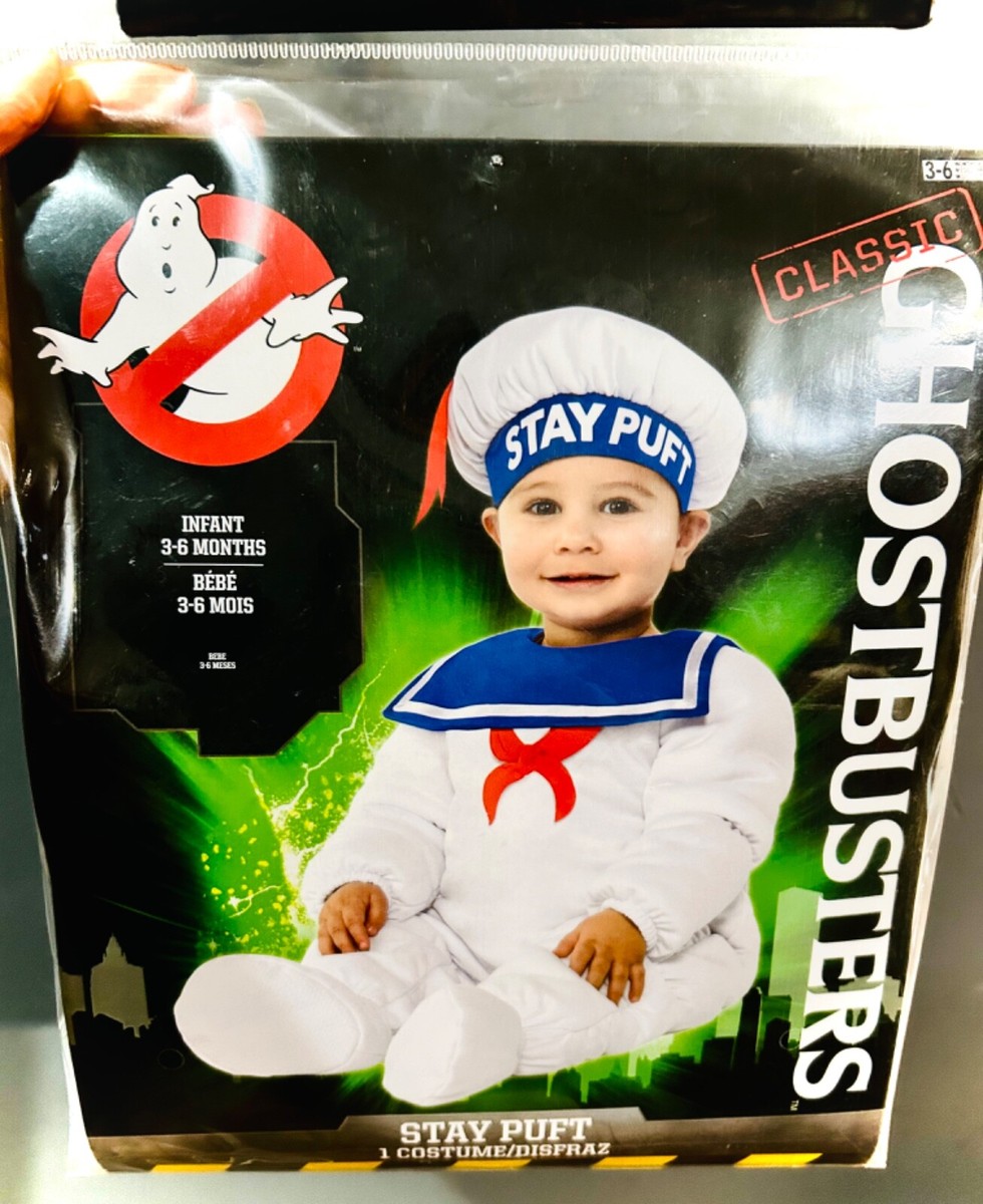 New in package Stay Puft Ghostbusters Marshmallow Halloween Baby