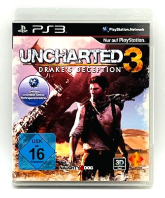 Uncharted 3 Drakes Deception PlayStation 3 PS3 OVP Anleitung
