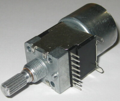 Dual Motorized 100 kOhm Linear Potentiometer - Dual Section Motor Pot 100k - 5V