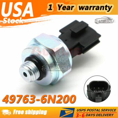 Oil Pressure Sensor Power Steering Switch Fit For Nissan Infiniti 49763-6N200 US