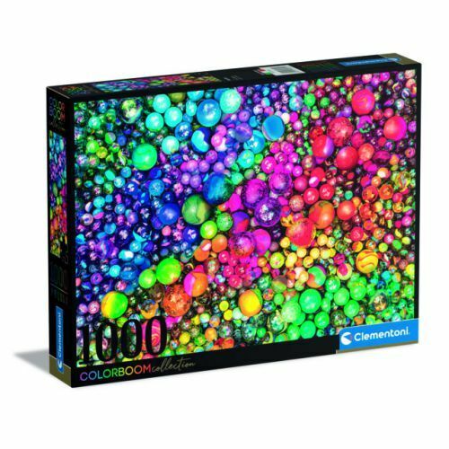 Clementoni CLM39650 Puzzle da 1000 Pezzi Color Boom - Marvellous Marbles - Foto 1 di 1
