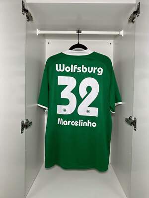 Wolfsburg Marcelinho #32 - Nike - 2008/2009 - HOME Kit | eBay