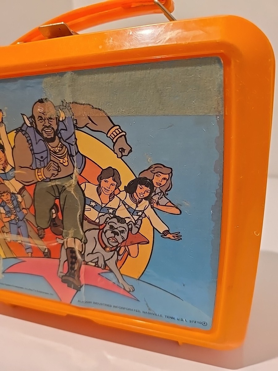 Vintage 1984 Aladdin Mr T Lunch Box With Matching Thermos | eBay