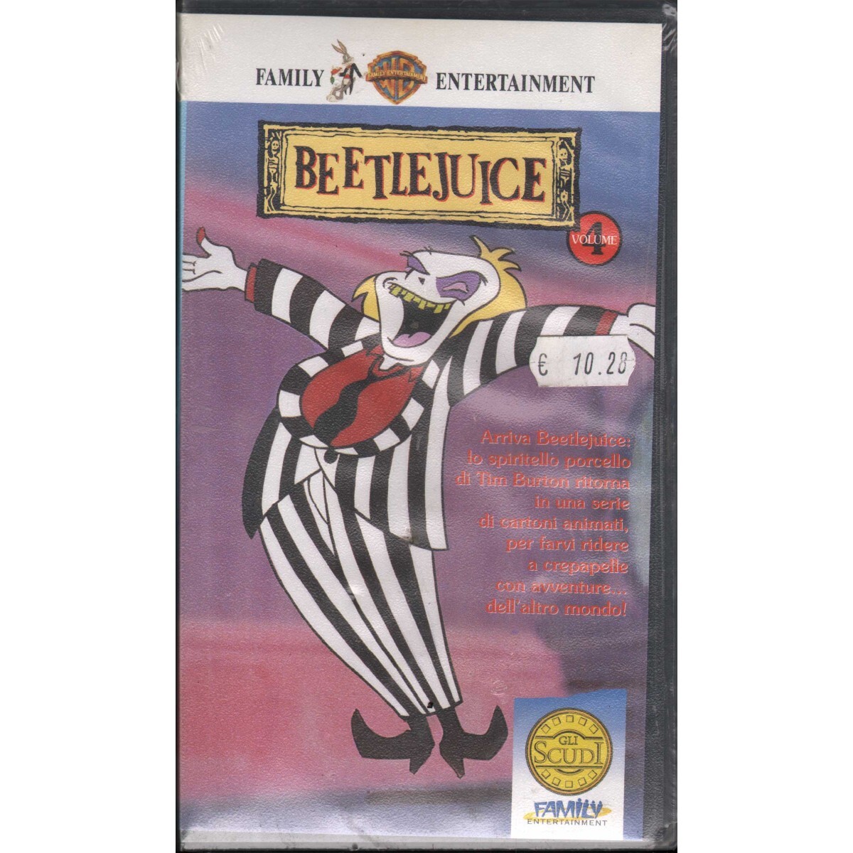 Beetlejuice Vol. 4 VHS Robin Budd Univideo - PIV14922 Sealed