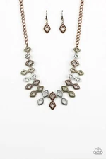 Paparazzi Accessories Jewelry Geocentric Multi Necklace 