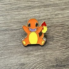 NEW Pokemon Charmander Pin Label Badges Metal Enamel Brooch Collectible Pikachu