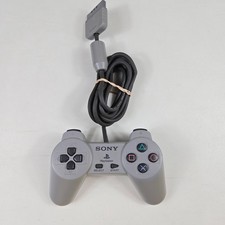 Sony PlayStation 1 PS1 OEM Gray Controller SC...