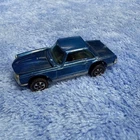 1969 Mattel Hot Wheels Redline, Hong Kong, Blue Mercedes Benz 280SL Blk Interior