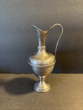 Small 6” Palmette Pitcher Sterling Silver 925 VGUC