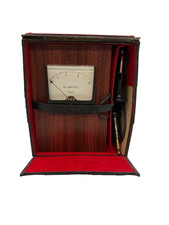 VINTAGE-Simpson Model: 400-1T RF AMPERES - In Case That Has Stand And Cards