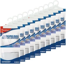 10‑Pack Fragrance‑Free Moisture Absorber Packets 9.8 oz, Humidity & Odor Control
