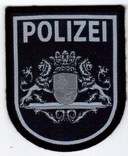 Original Abzeichen Polizei MEK Bremen für Schutzweste Nachttarn BLACK OPS Tarn