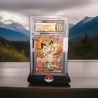 ⚡️🔥Pristine Graded Meowth EX SAR 114/080 Munikis Nihil Zero M3 Japanese⚡️🔥